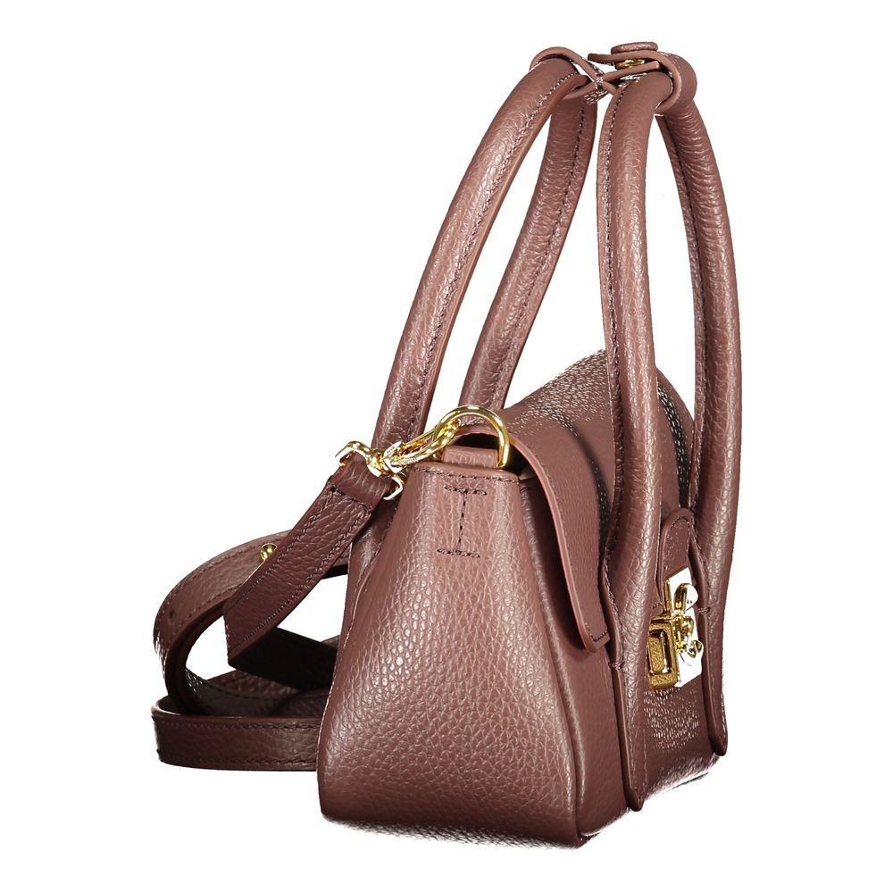 Indulge in the exquisite Coccinelle Brown Leather Handbag, a symbol of refined elegance and craftsmanship, perfect for those who appreciate luxury and sophistication.