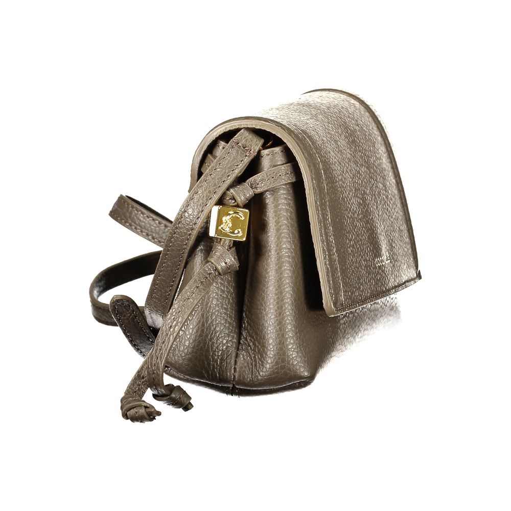 Indulge in the elegance of the Coccinelle Brown Leather Handbag, a timeless accessory that embodies sophistication and exquisite craftsmanship for the discerning individual.
