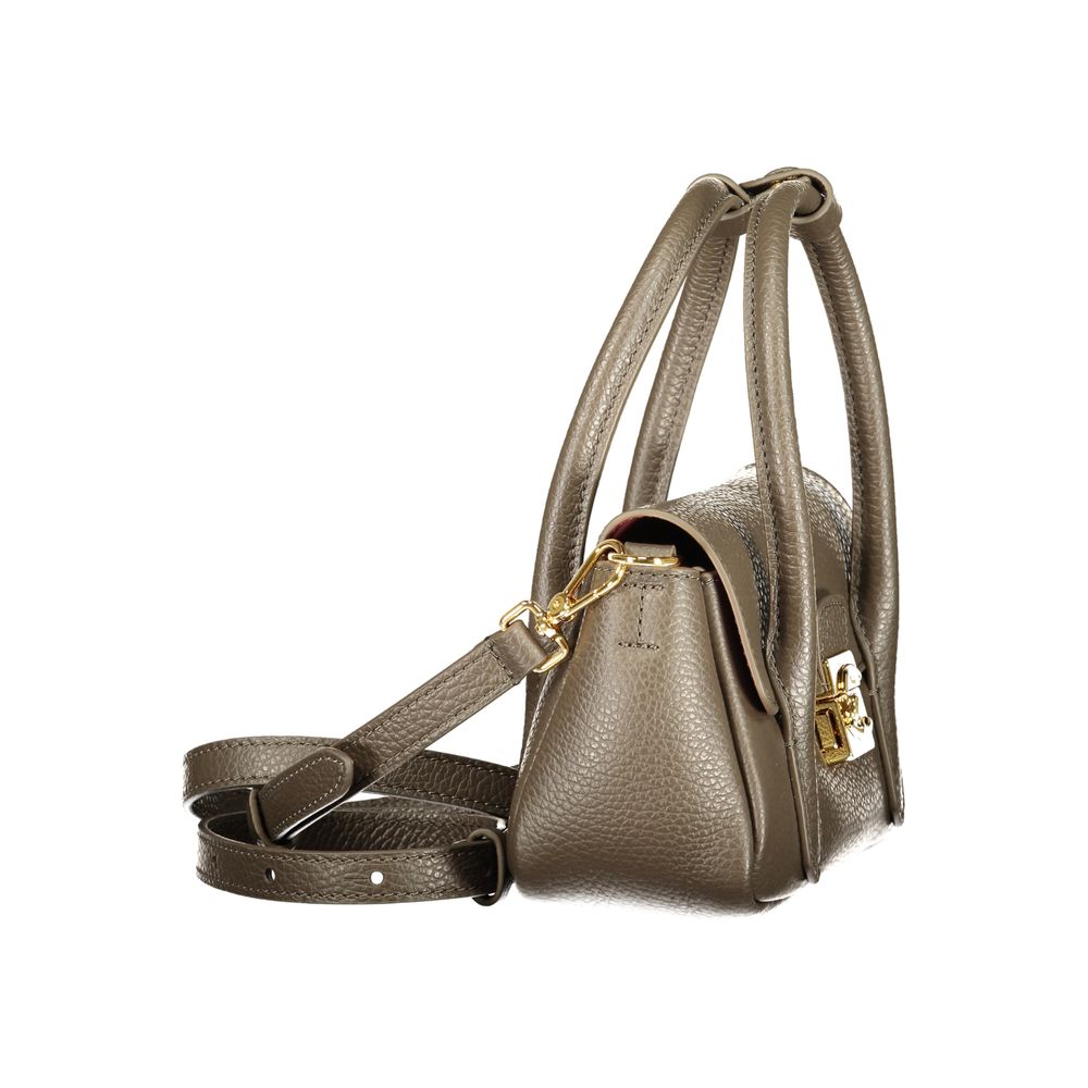 Discover the Coccinelle Brown Leather Handbag, a symbol of exquisite craftsmanship and timeless elegance, perfect for those who embody sophistication and style.