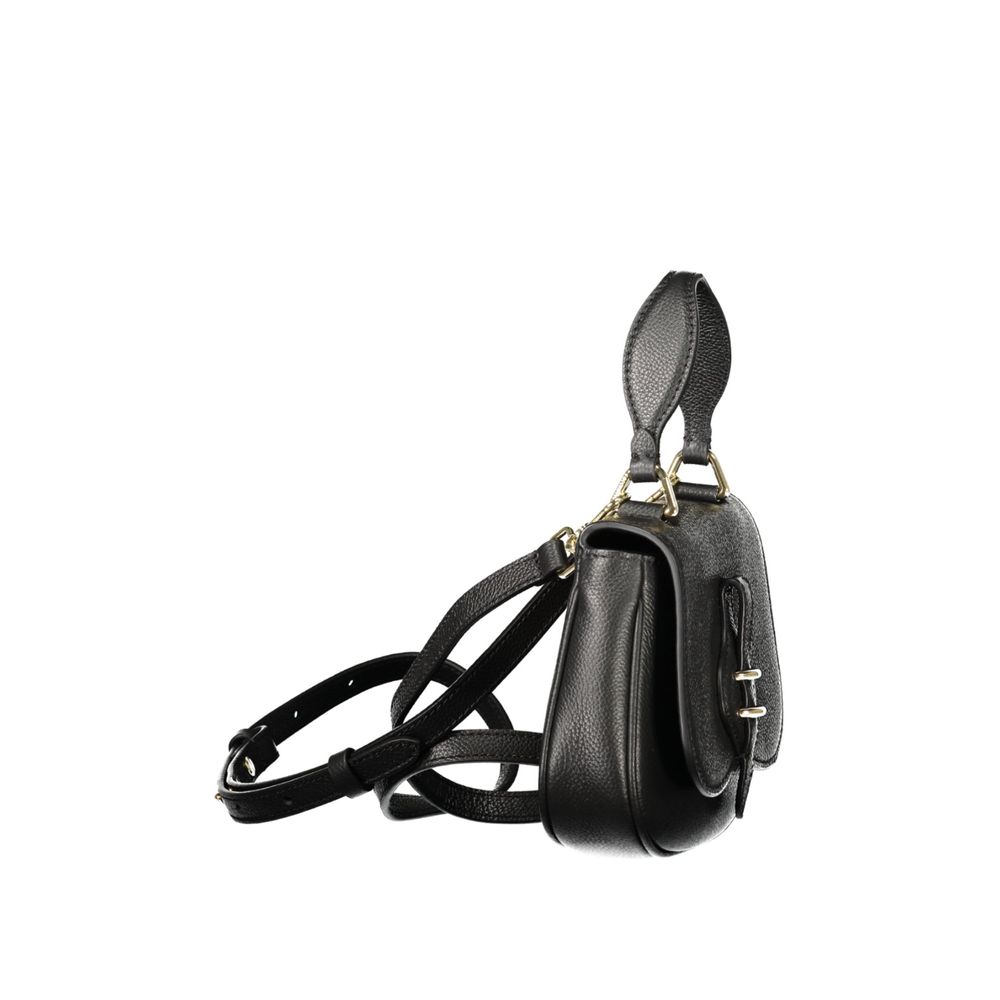 Discover the Coccinelle Black Leather Handbag, a masterpiece of elegance featuring exquisite craftsmanship and timeless design, perfect for the discerning individual.