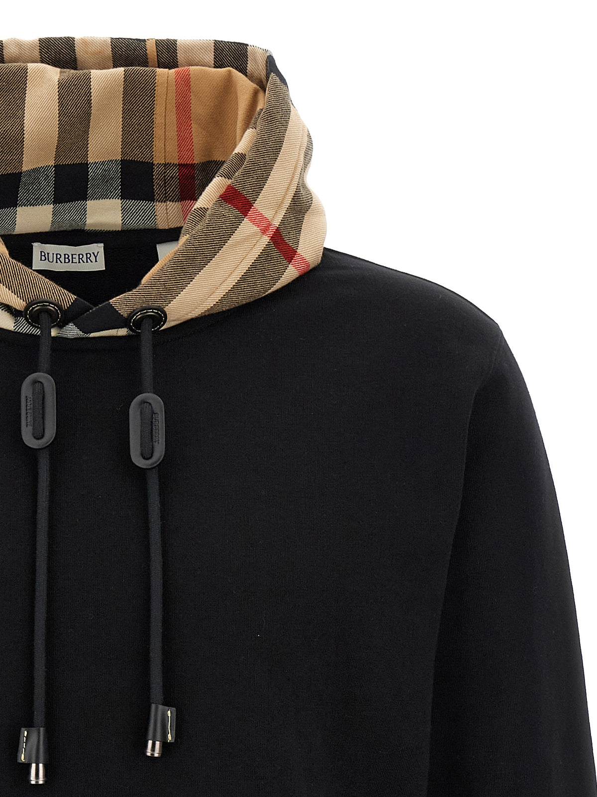 Burberry Black Cotton Sweatshirt
