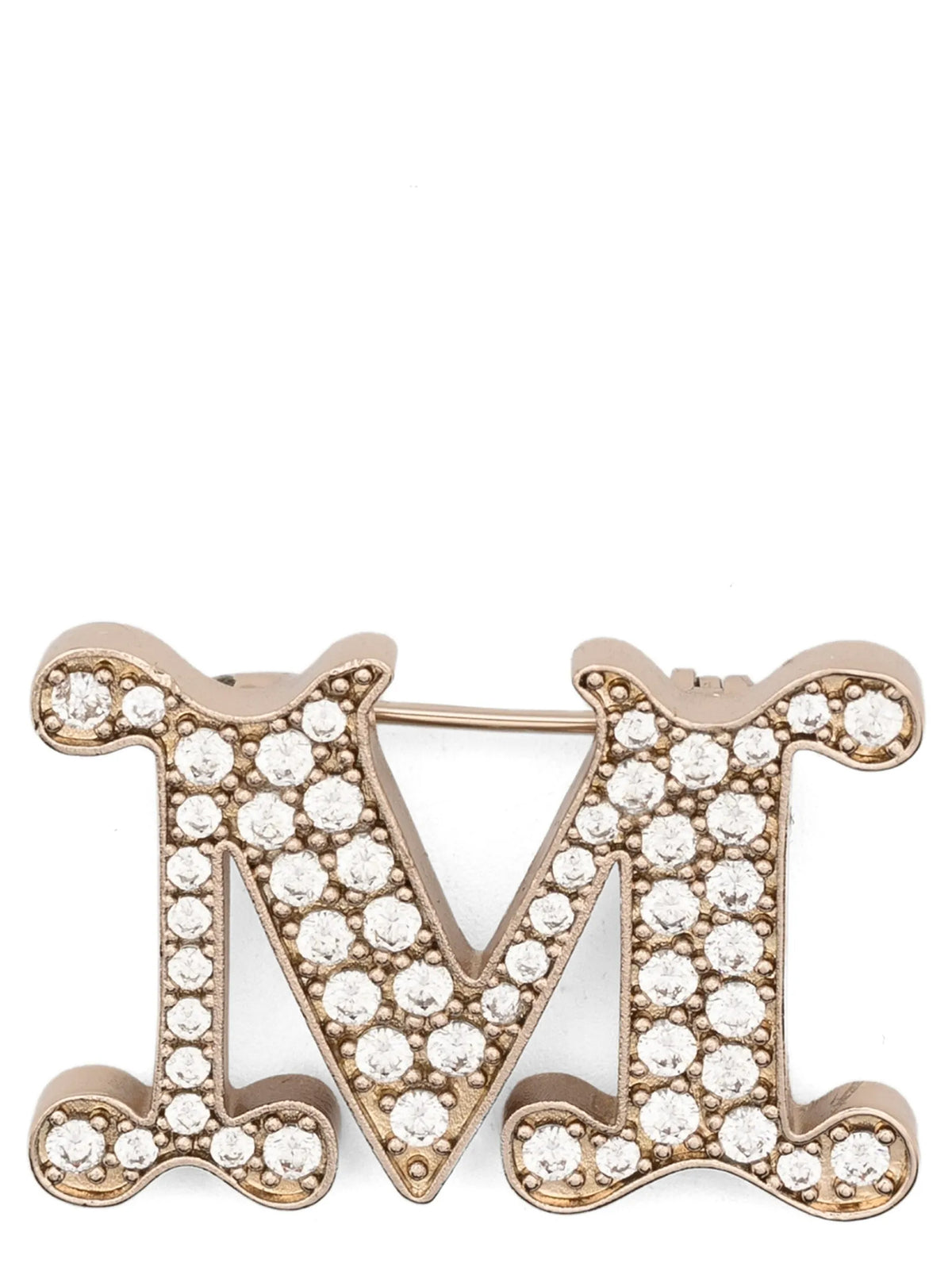 Max Mara Facella Brooch - Exquisite Rose Gold Luxury Accessory