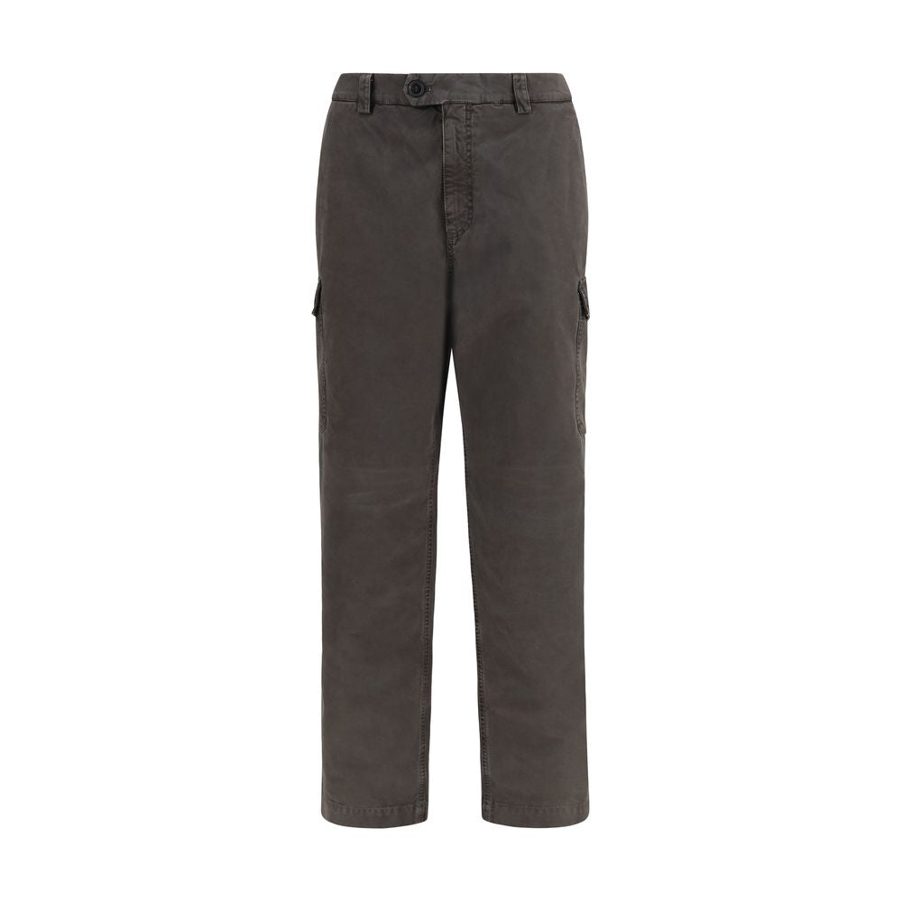 Brunello Cucinelli Brown Cotton Casual Pants - Timeless Luxury