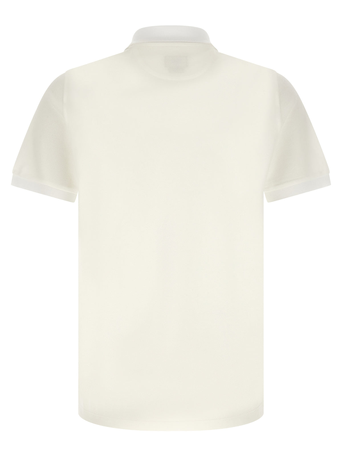 Elevate your wardrobe with the Fendi White Cotton Polo Shirt, a masterpiece of Italian craftsmanship that blends luxurious comfort with sophisticated style.