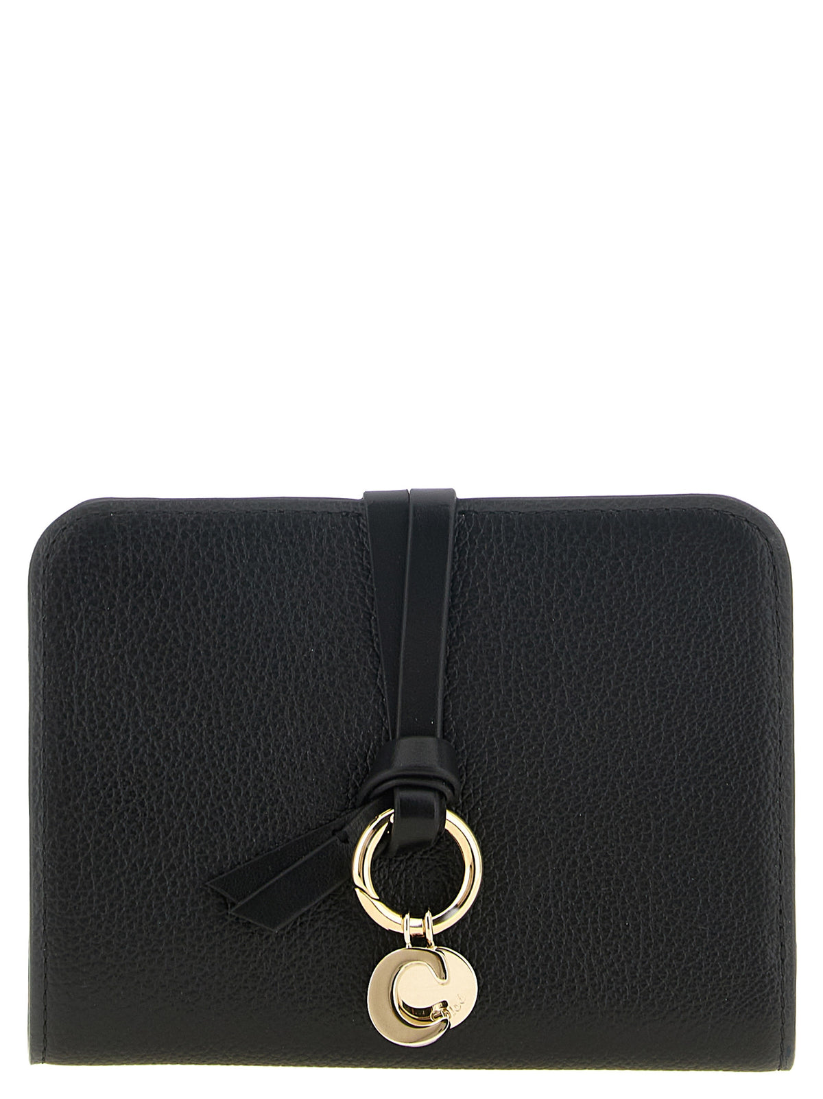 Discover the Chloé Black Calfskin Cardholder, a fusion of elegance and functionality, crafted from premium calf leather to elevate your style with timeless sophistication.