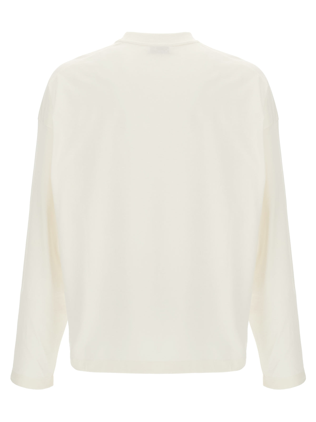 Discover the Jil Sander White Cotton T-Shirt, a masterpiece of Italian craftsmanship that embodies timeless elegance and bold sophistication for the discerning individual.