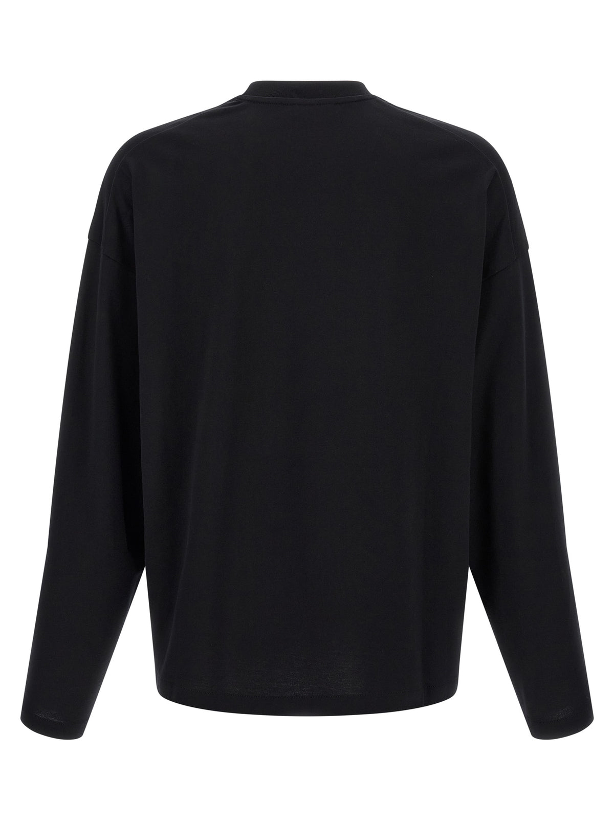 Discover the Jil Sander Black Cotton T-Shirt, a masterpiece of luxury minimalism crafted in Italy, embodying timeless elegance and sophistication for the discerning individual.