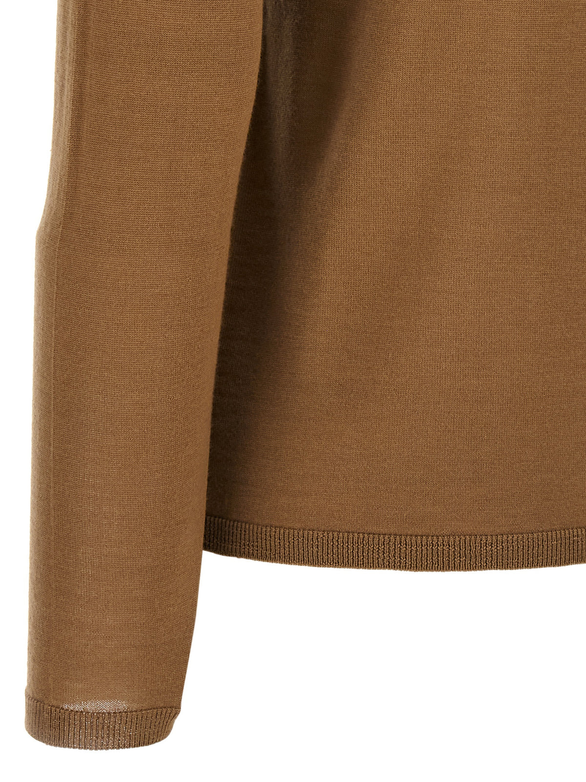 Max Mara Beige Virgin Wool Cardigan - Timeless Luxury Essentials