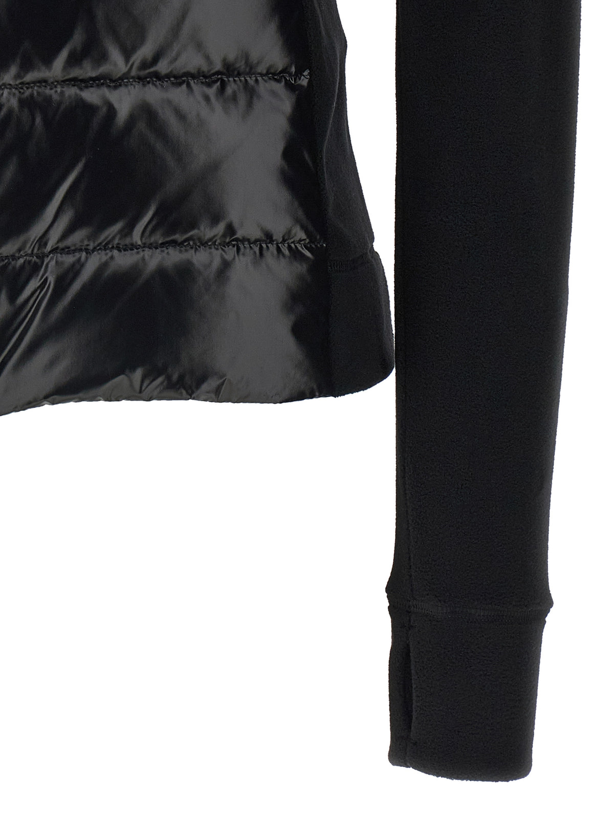 Moncler Grenoble Black Polyamide Cardigan - Luxury Outerwear