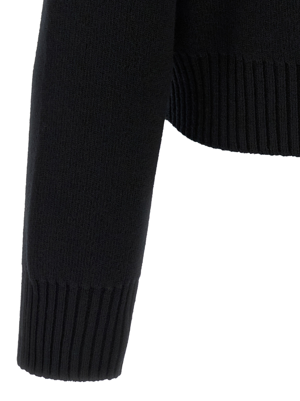 Dolce & Gabbana Black Virgin Wool Cardigan - Timeless Luxury