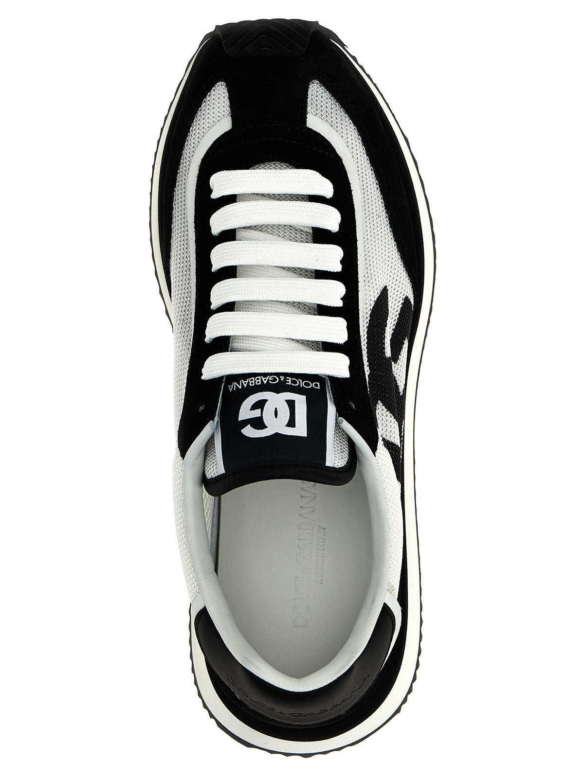 Dolce & Gabbana Bicolor Calfskin Athletic Sneakers - Luxury Style