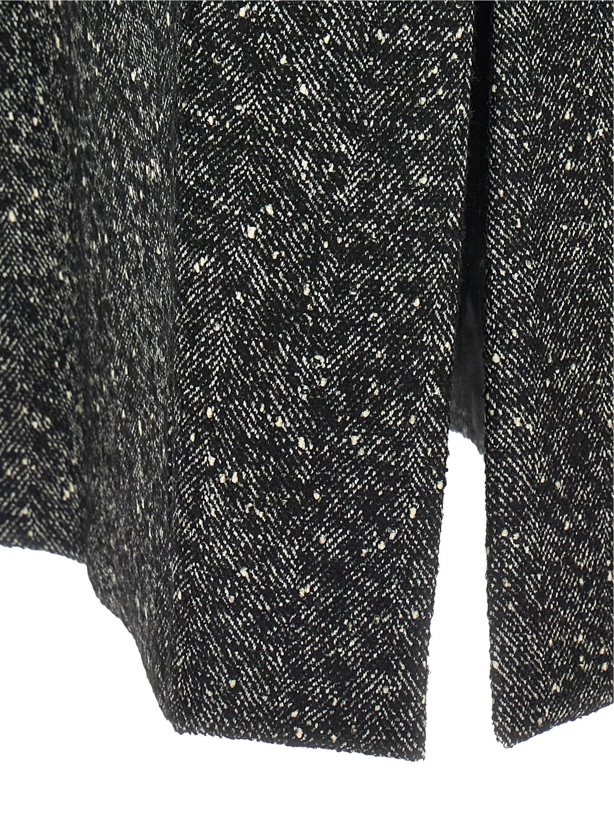 Max Mara Bicolor Virgin Wool Coat - Timeless Elegance Redefined
