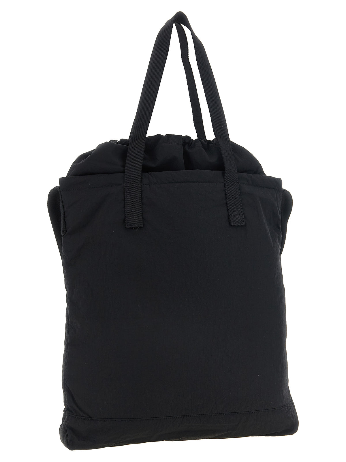 Maison Kitsuné Black Nylon Tote Bag