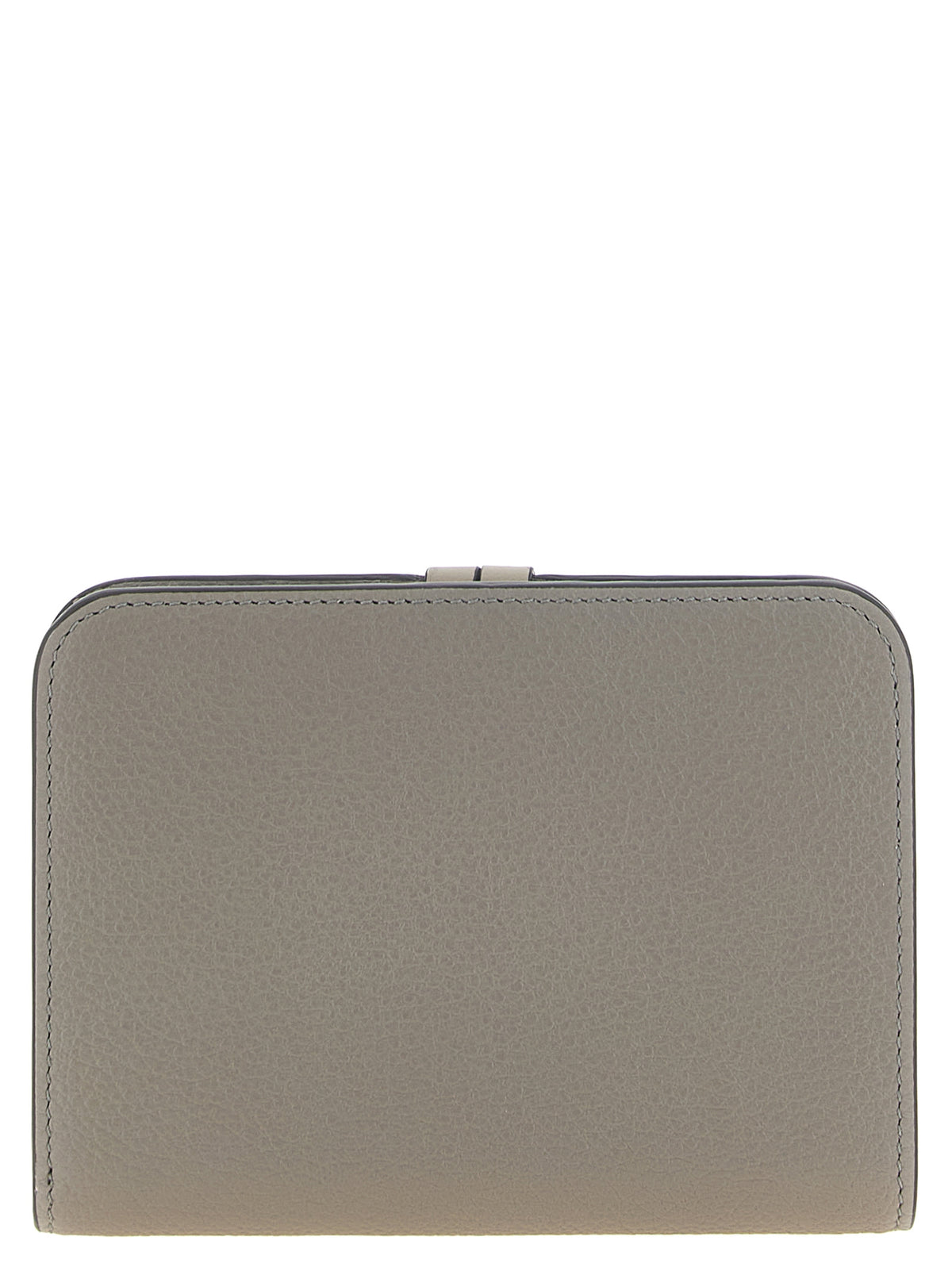 Chloé Gray Calfskin Cardholder - Timeless Luxury Accessory