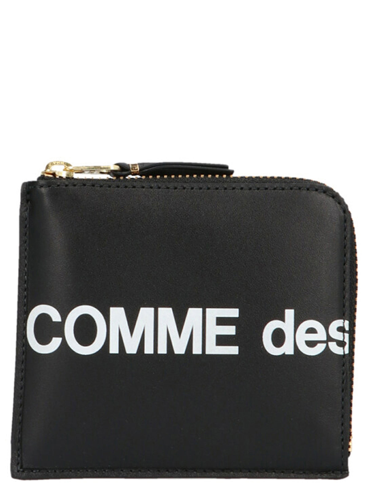 Comme Des Garçons Black Cowhide Cardholder - Timeless Luxury Accessory
