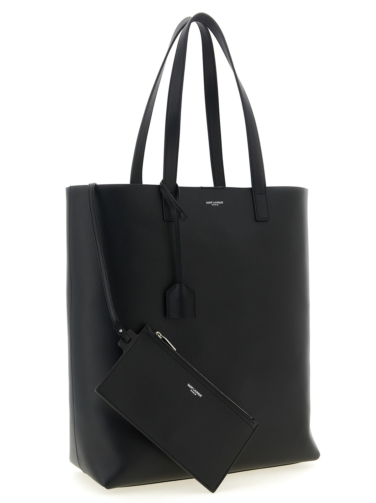 Saint Laurent Black Calfskin Tote Bag - Timeless Luxury Redefined