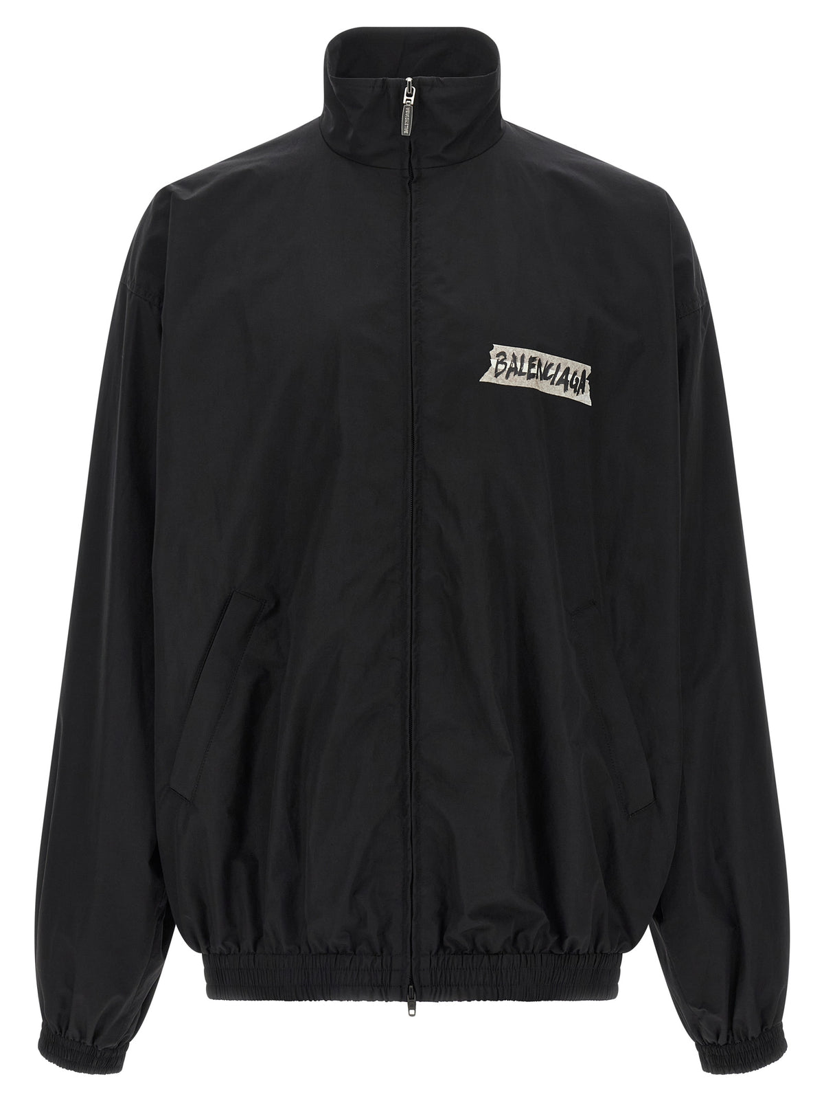 Balenciaga Black Cotton Sweatshirt