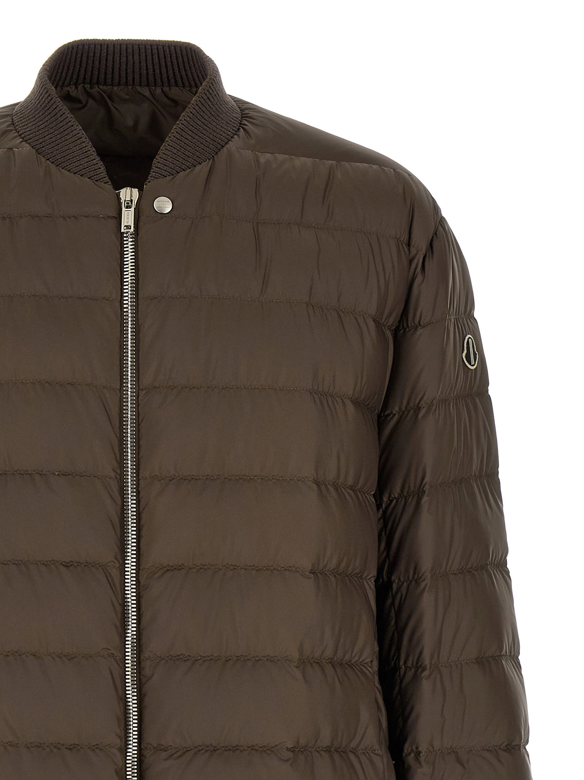 Rick Owens Flight Parka - Luxurious Brown Quilted Bomber Jacket