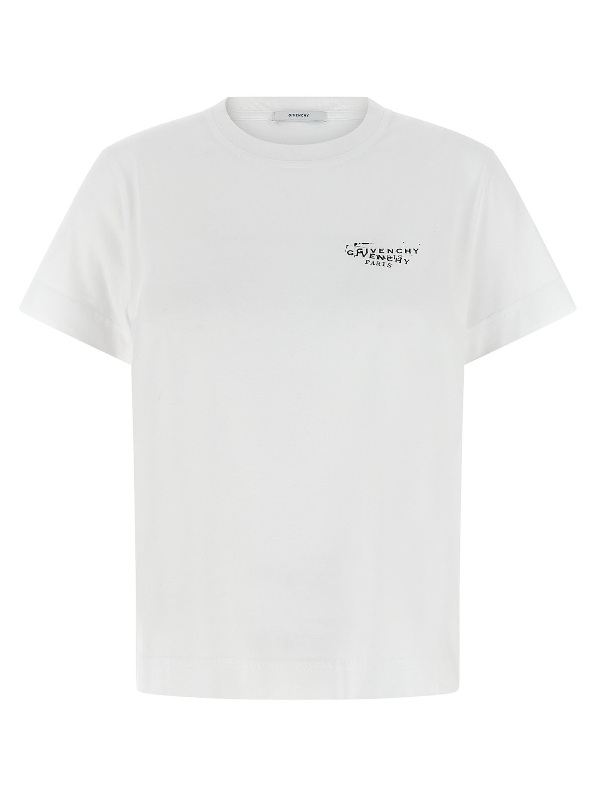 Givenchy White Cotton T-Shirt - Elevate Your Luxe Wardrobe