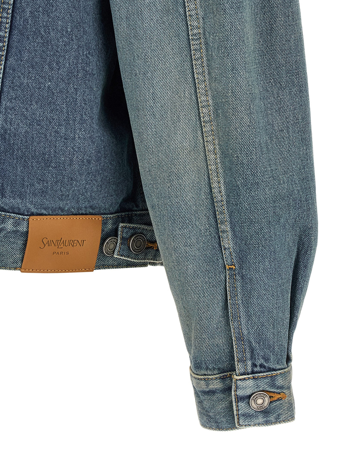 Saint Laurent Denim Jacket - Timeless Luxury for the Discerning