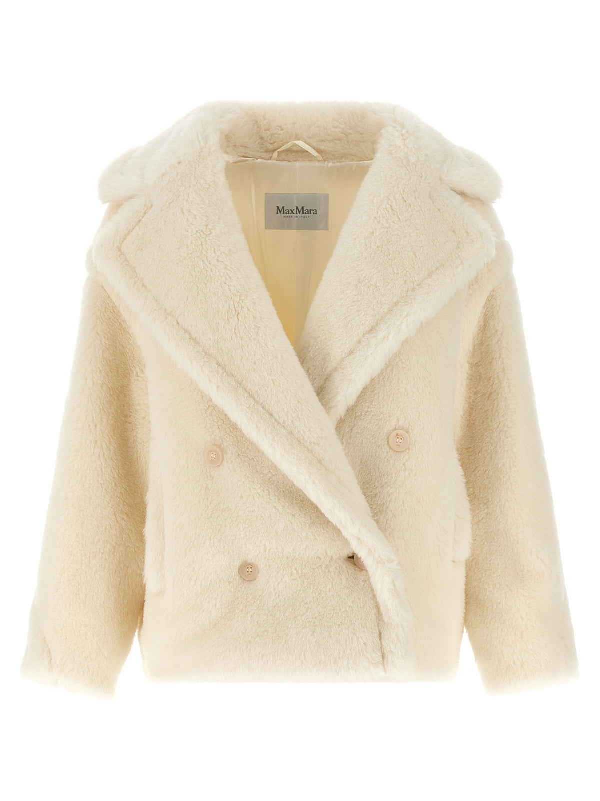 Max Mara Alcuno Coat - Luxurious Alpaca and Silk Elegance