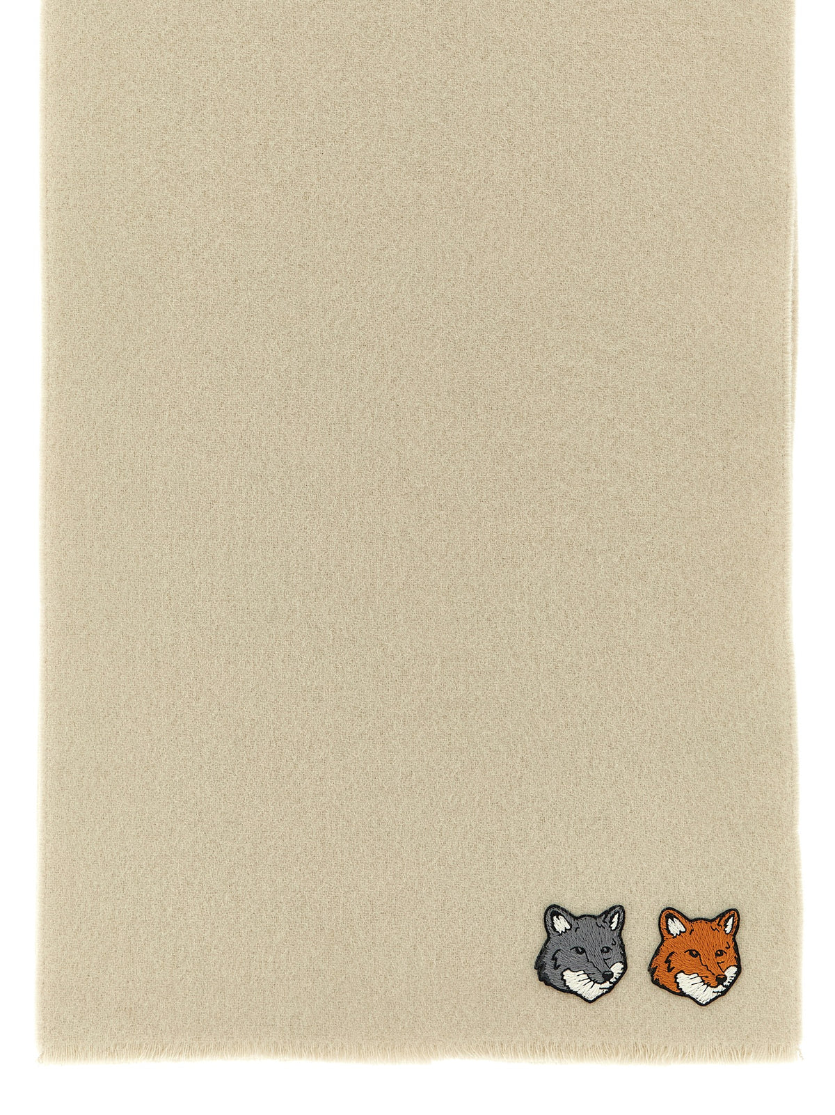 Maison Kitsuné Virgin Wool Scarf - Timeless Luxury Accessory