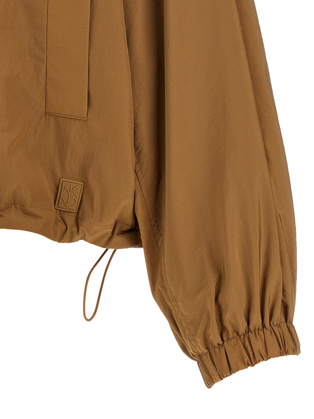 Max Mara Brown Polyamide Full-Length Jacket - Luxury Redefined