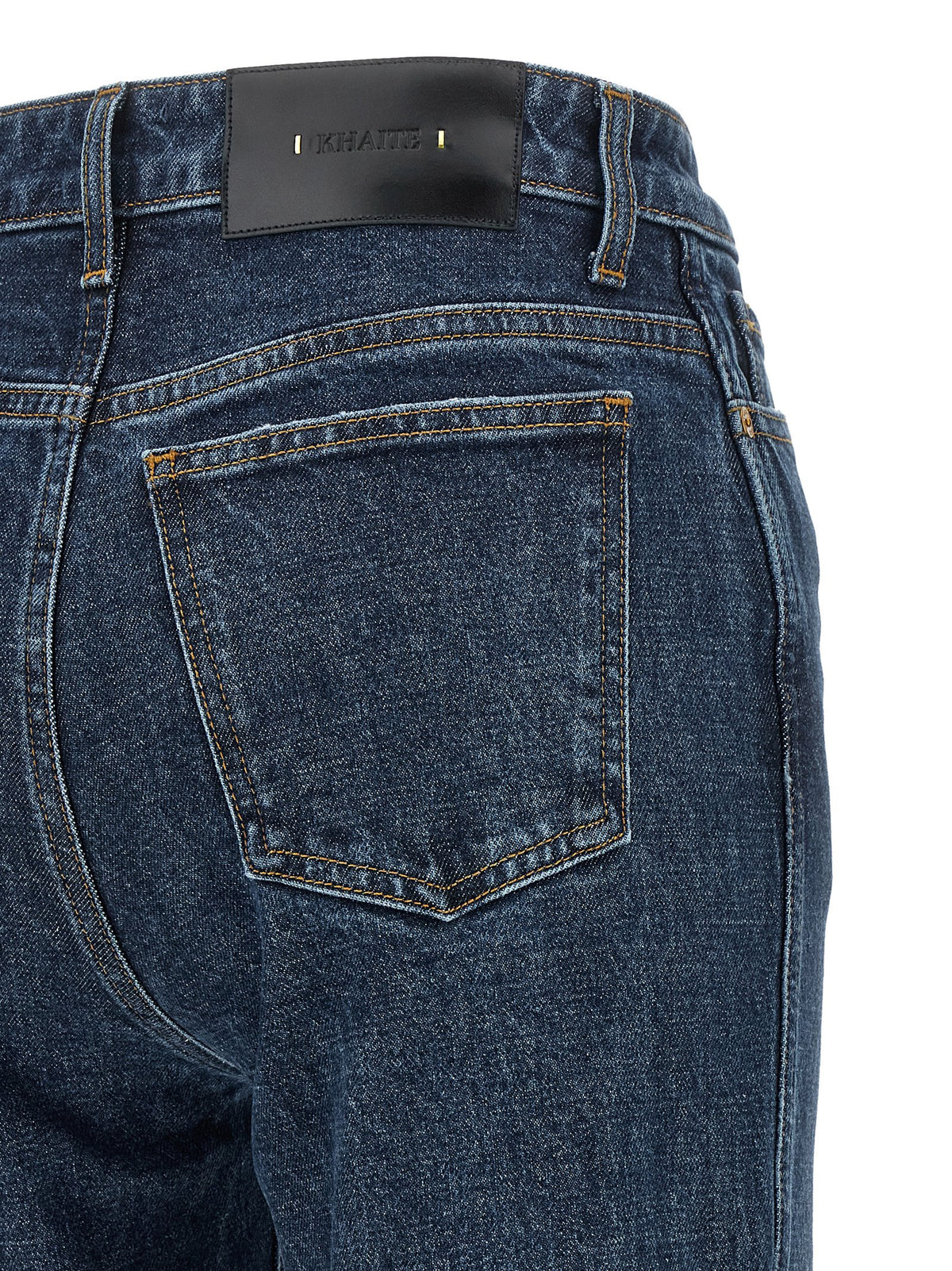 Khaite Danielli Jeans - Timeless Elegance in Dark Denim