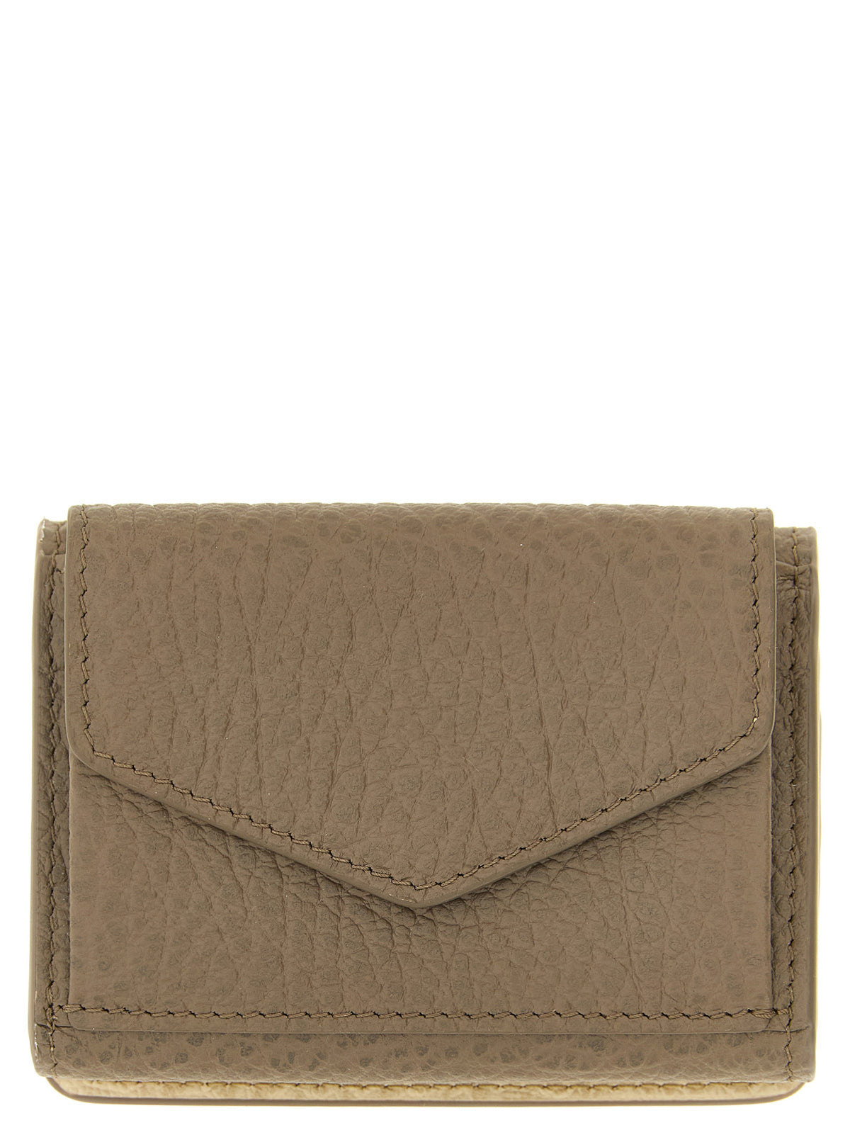 Maison Margiela Gray Calfskin Wallet - Timeless Luxury Accessory