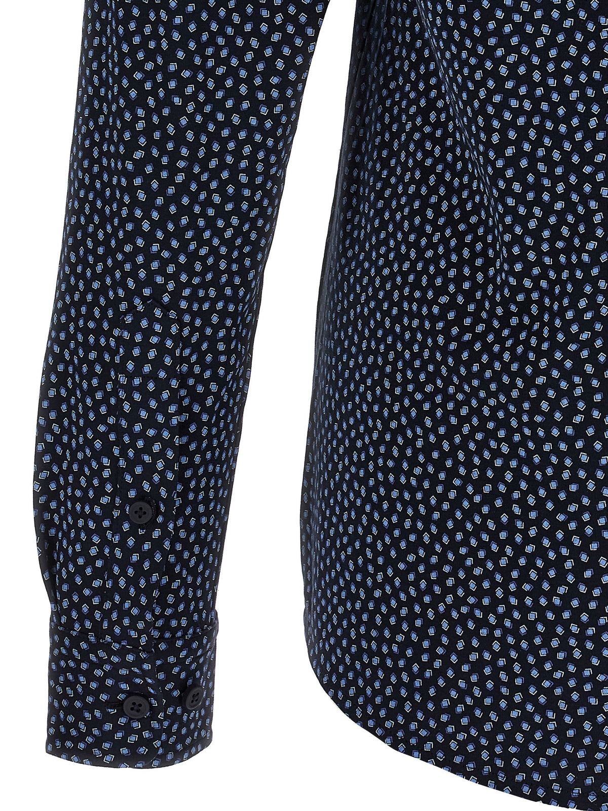 Hugo Boss Blue Floral Blouse - Timeless Elegance Redefined