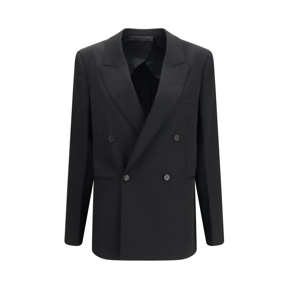 Fendi Black Wool Oves Aries Blazer - Timeless Luxury Tailoring