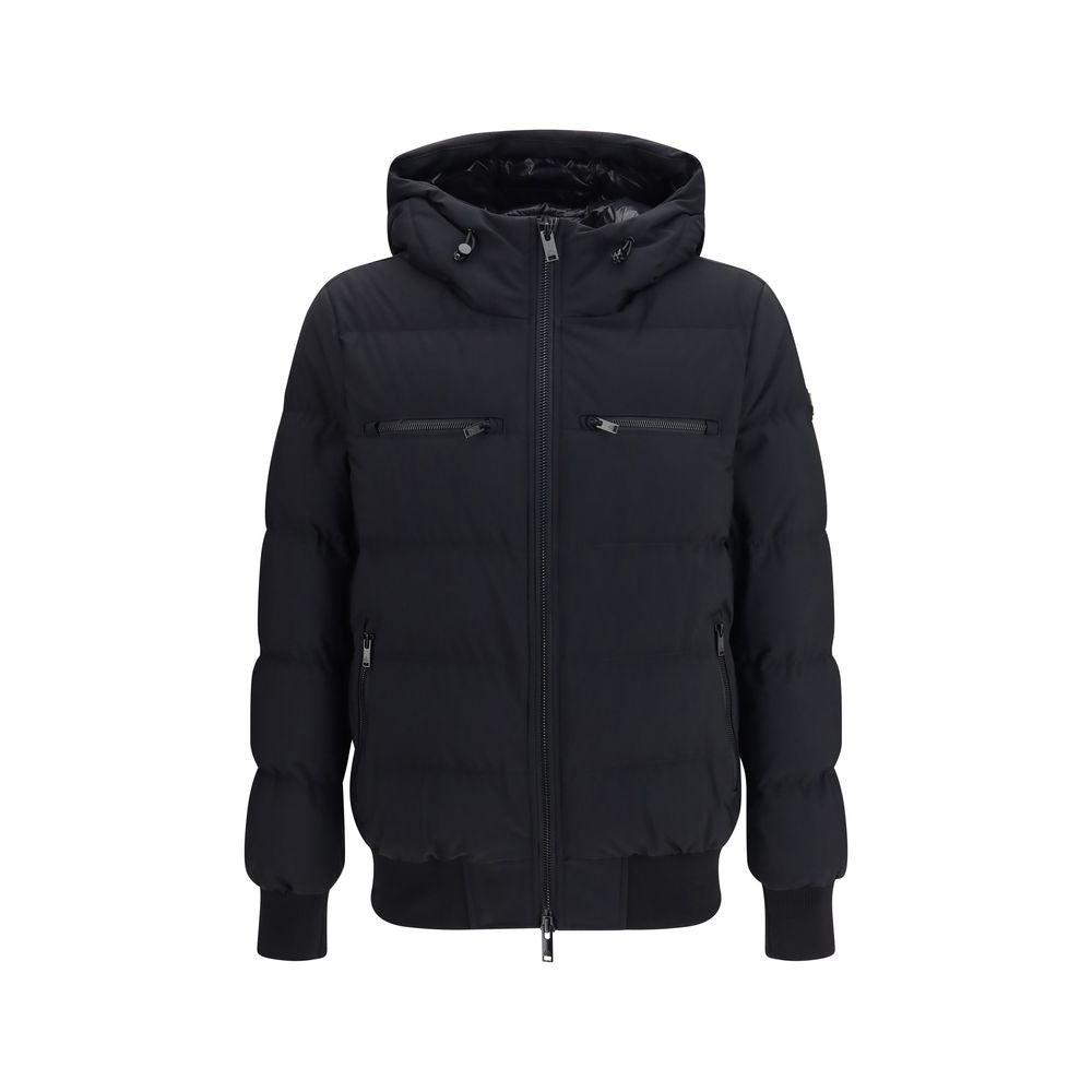 Moose Knuckles Luxe Black Full-Length Puffer Jacket