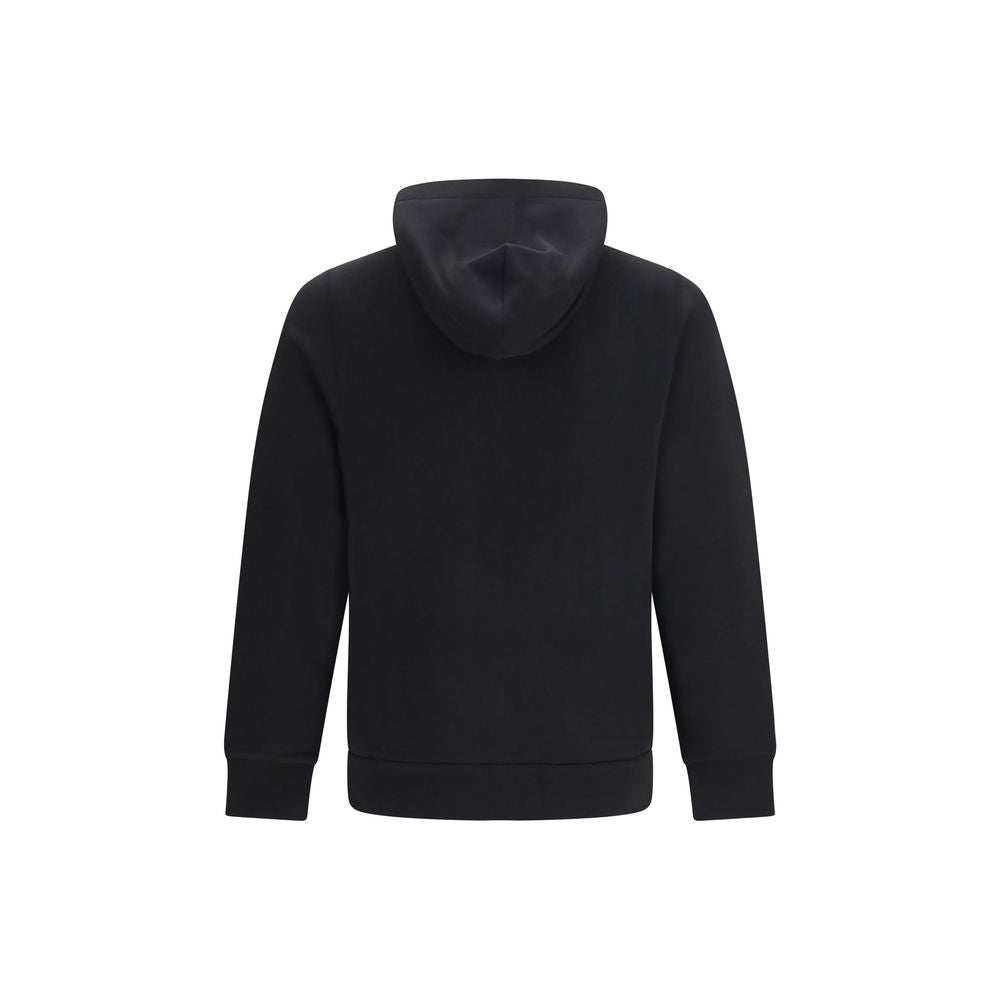 Moncler Black Cotton Sweatshirt - Elevate Your Luxe Wardrobe