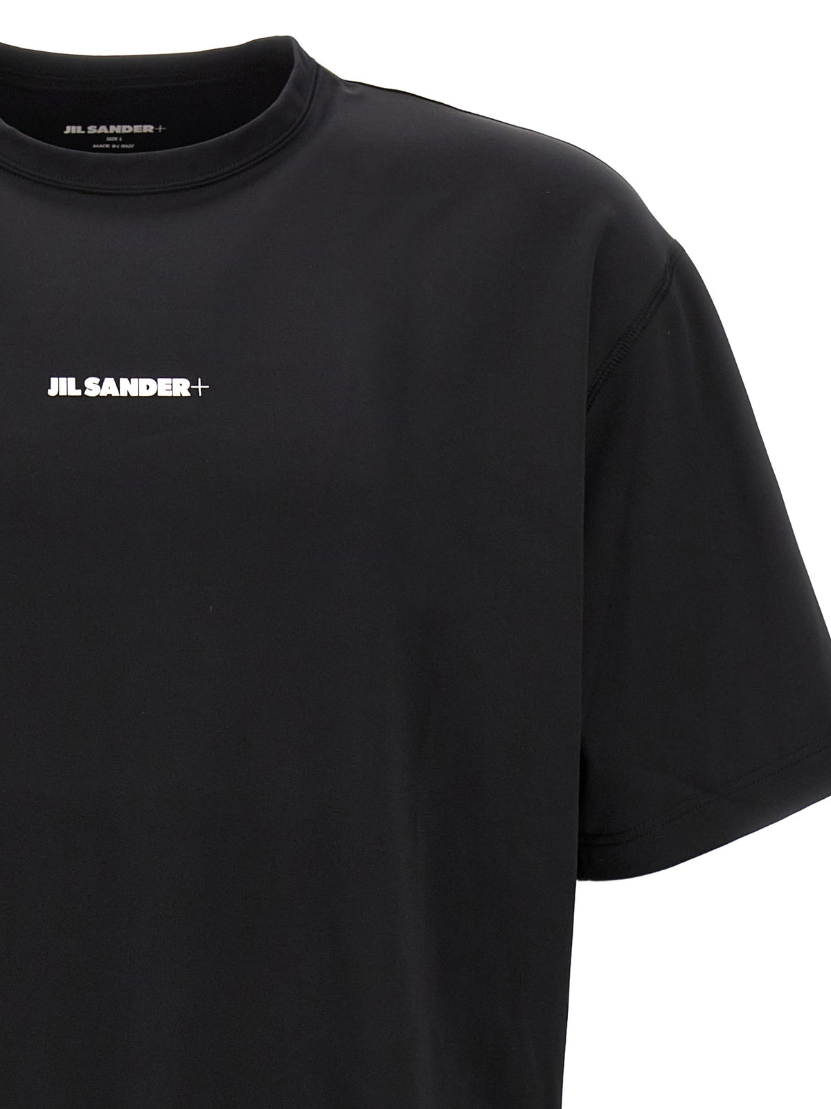 Discover the Jil Sander Black Polyester T-Shirt, where sophisticated design meets unparalleled comfort, embodying timeless elegance for the modern connoisseur.