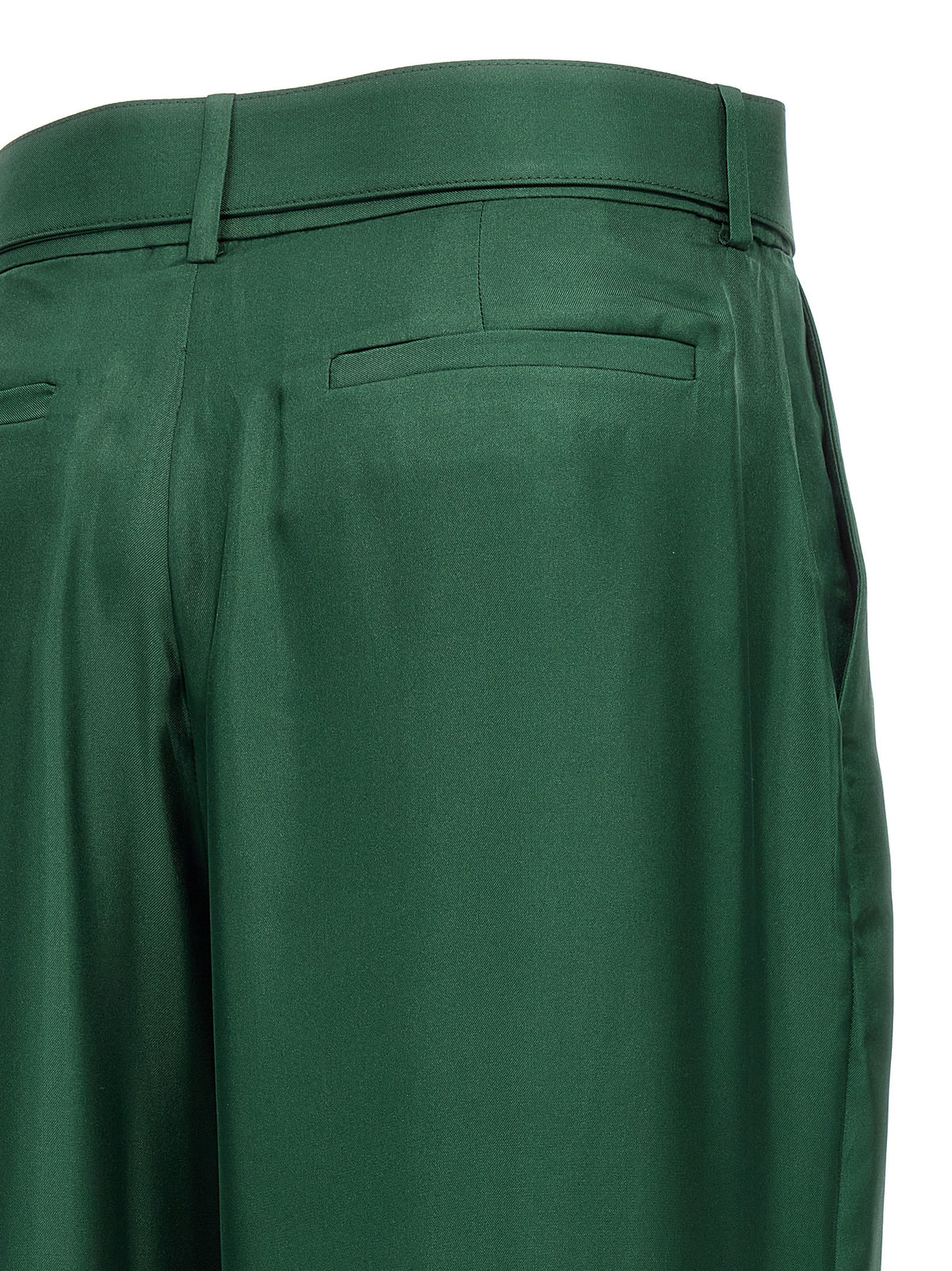 Indulge in the elegance of Zimmermann's Pavilion Bicolor Silk Casual Pants, where luxurious silk meets exquisite design for a statement of refined sophistication.