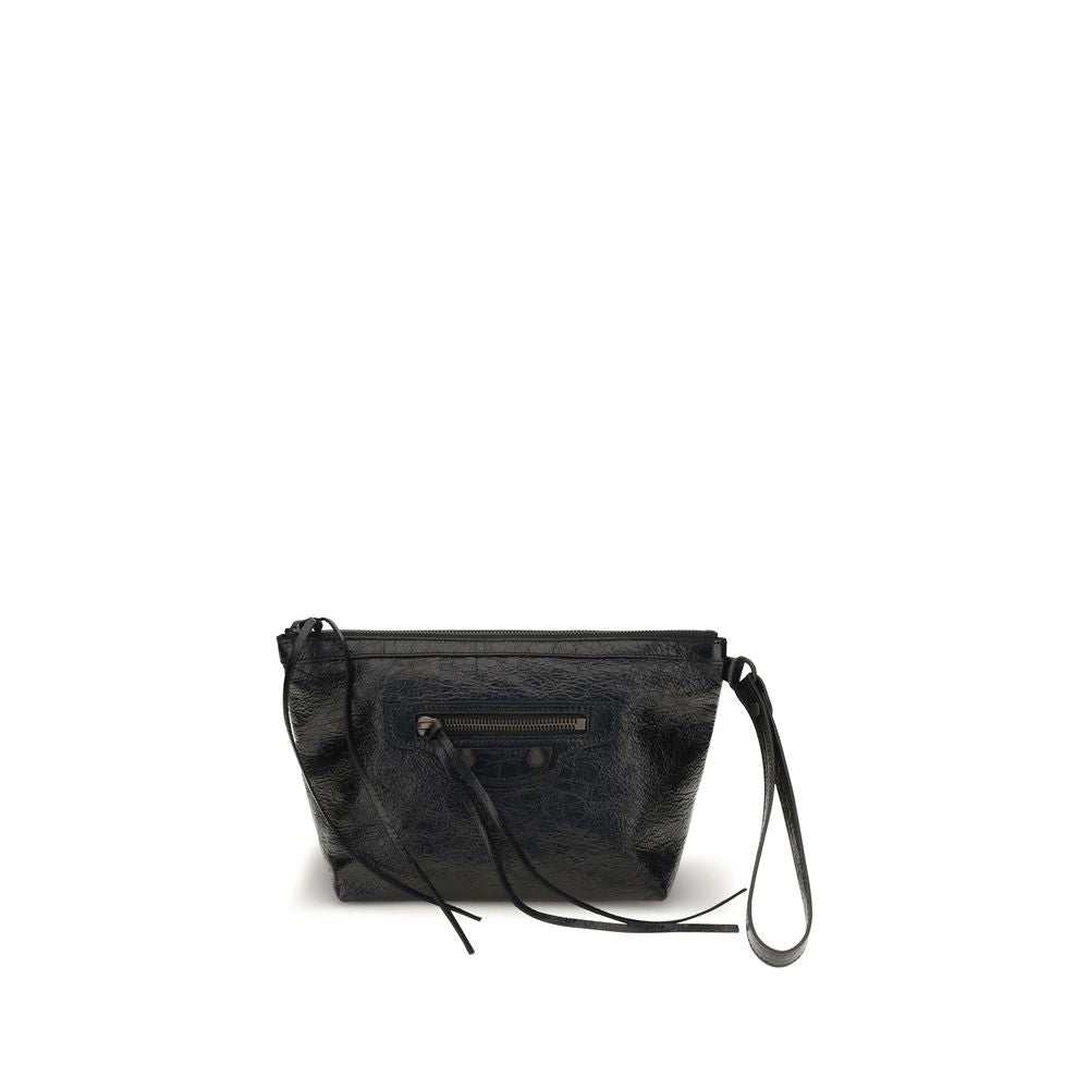 Balenciaga Vintage Calf Leather Pouch - Timeless Luxury Accessory