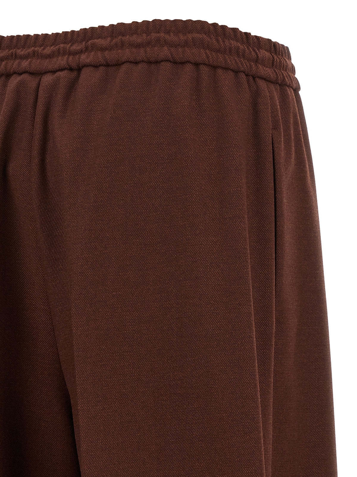 Max Mara Slalom Trousers - Luxurious Brown Wool Elegance