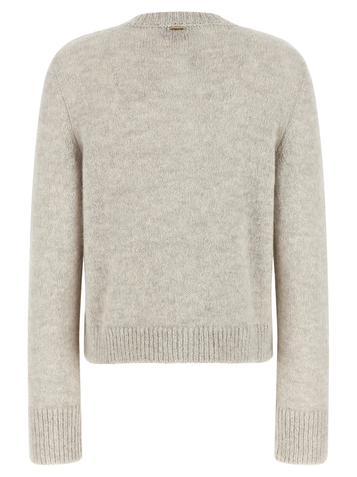 Twinset Gray Polyamide Cardigan - Exquisite Alpaca Blend Elegance