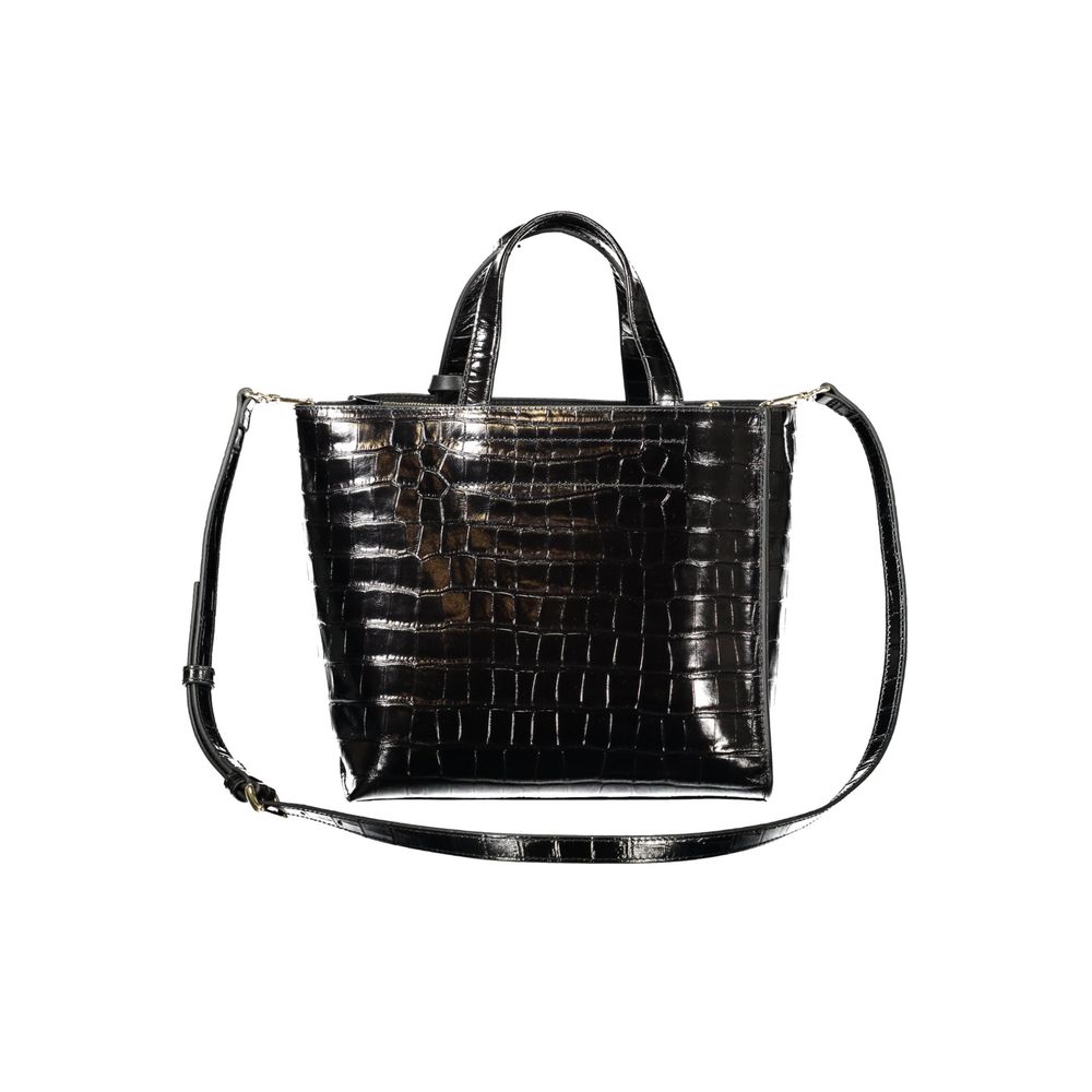 Furla Divide It S Tote Bag - Timeless Black Leather Elegance
