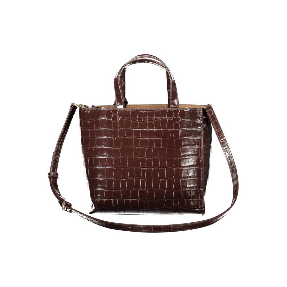 Furla Divide It S Tote Bag - Luxury Brown Leather Handbag