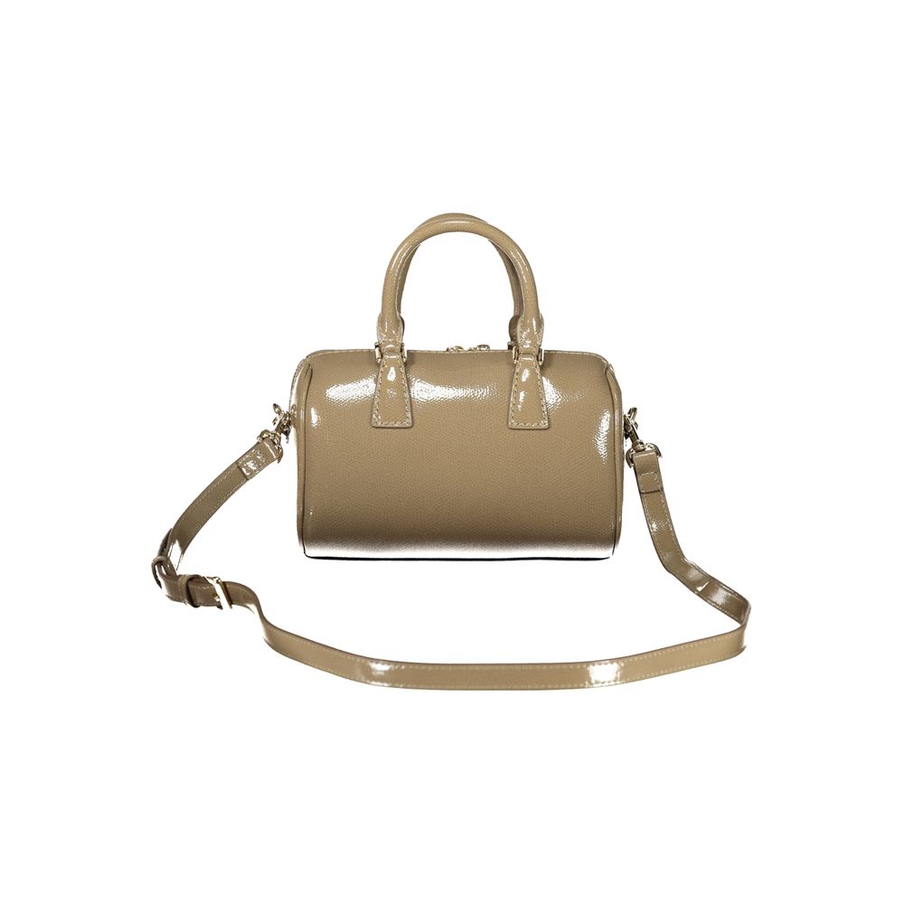 Furla Olivia Mini Boston Bag - Luxurious Green Leather Handbag