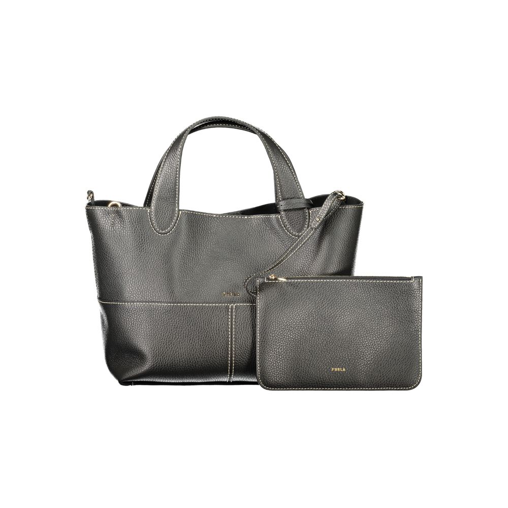 Furla Primrose M Tote Bag - Timeless Black Leather Luxury