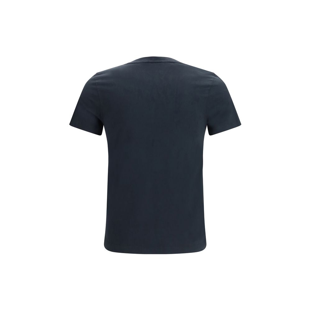 Maison Kitsuné Gray Organic Cotton T-Shirt - Timeless Luxury Style