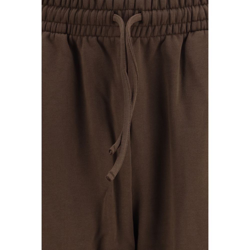 Palm Angels Brown Cotton Sweatshirt - Elevate Your Luxe Wardrobe
