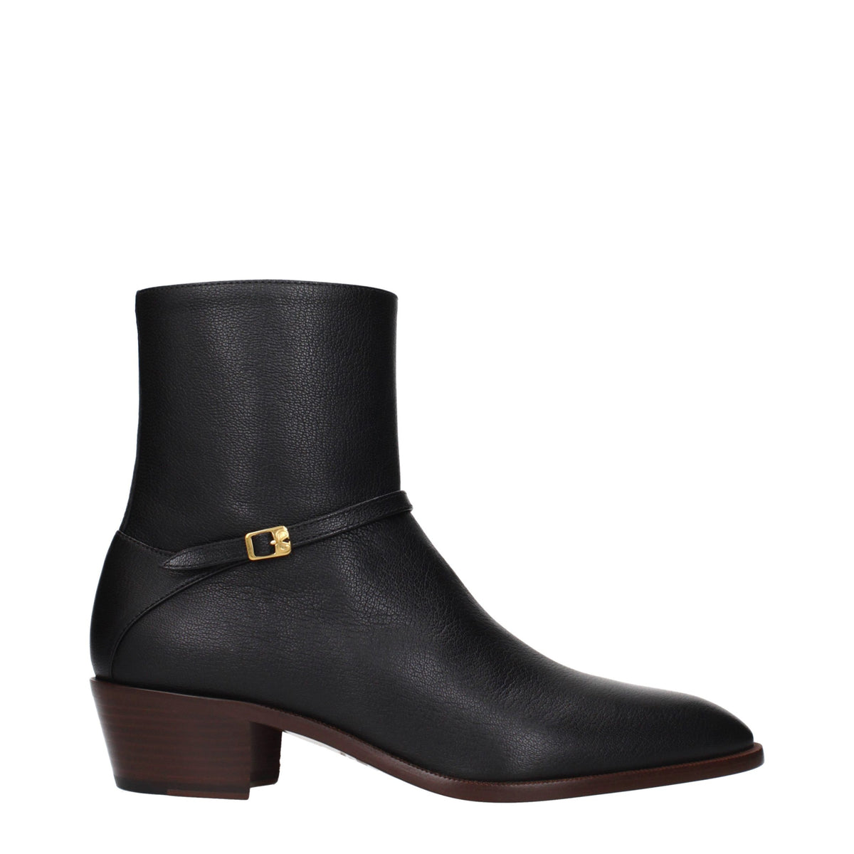 Experience the allure of Valentino Garavani Black Leather Ankle Boots, where exquisite craftsmanship meets timeless sophistication, perfect for the discerning individual.