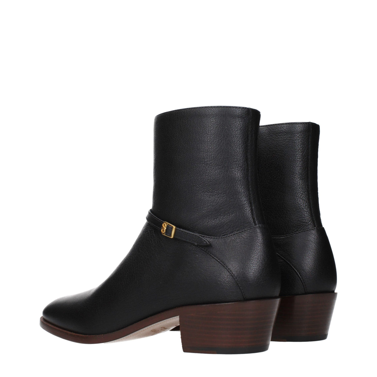 Discover the allure of Valentino Garavani Black Leather Ankle Boots, where exquisite craftsmanship meets timeless elegance, perfect for the discerning individual.
