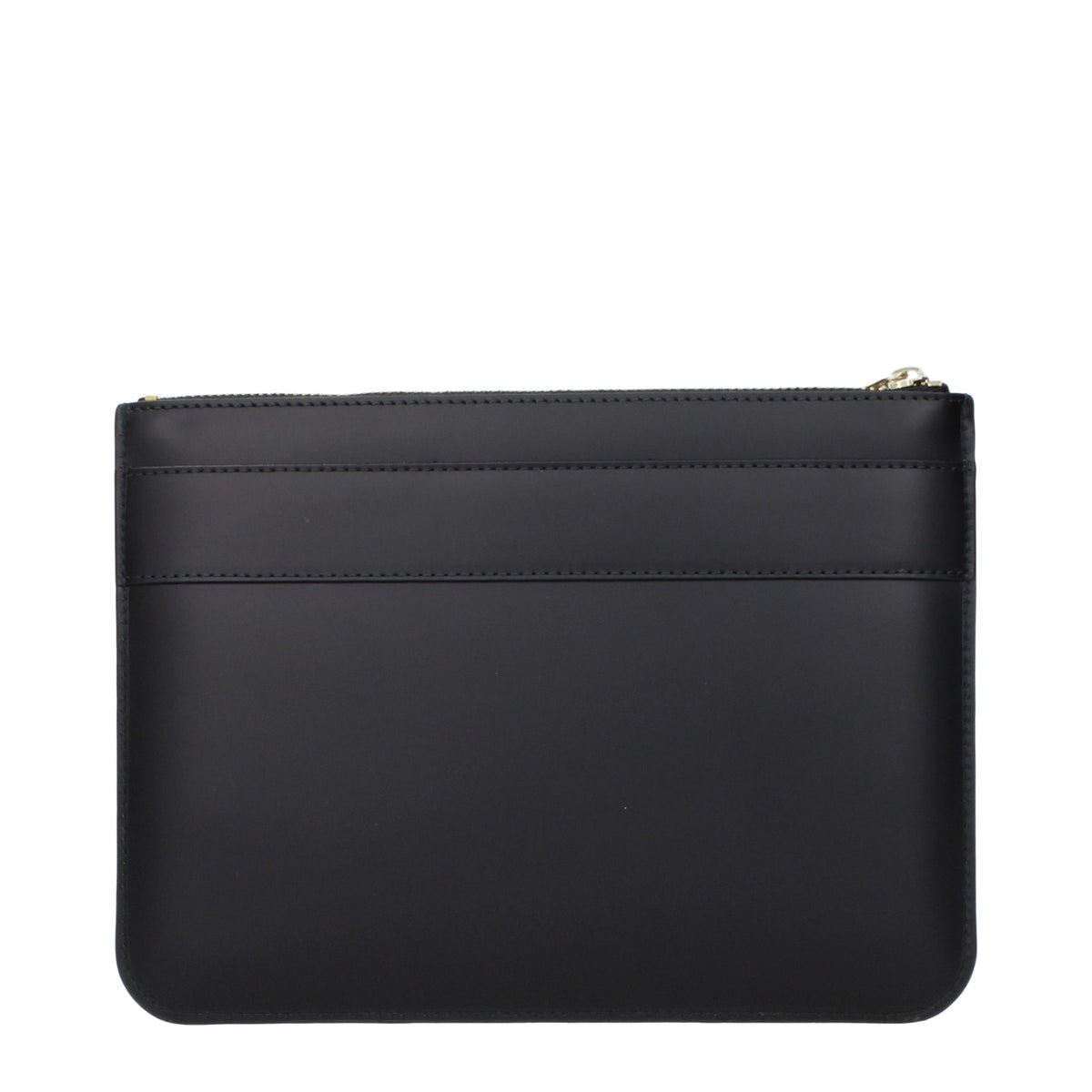 Elevate your style with the Comme Des Garçons Black Leather Clutch Bag, a symbol of timeless elegance and exquisite craftsmanship, perfect for any sophisticated occasion.