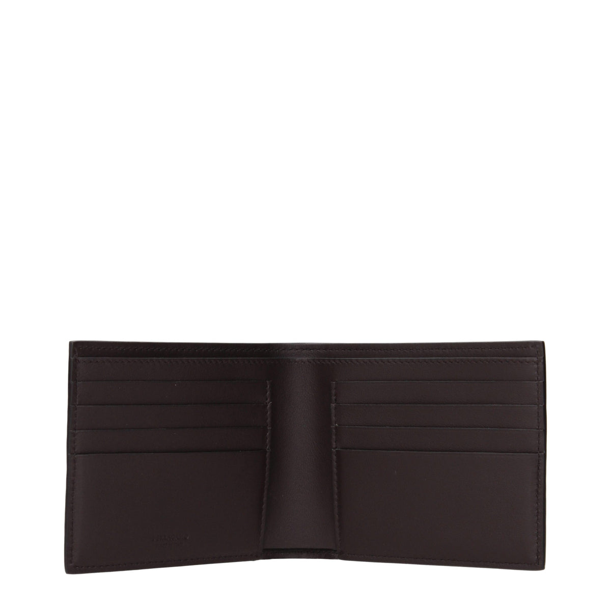 Elevate your style with the Ferragamo Brown Leather Wallet, a masterpiece of craftsmanship designed for those who appreciate luxury and sophistication in every detail.