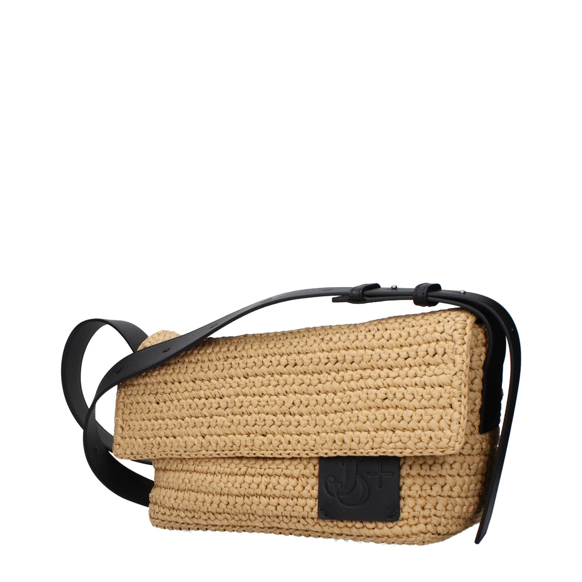 Discover the Jil Sander Beige Raffia Crossbody Bag, a symbol of exquisite craftsmanship and timeless elegance, perfect for the discerning individual who values luxury.