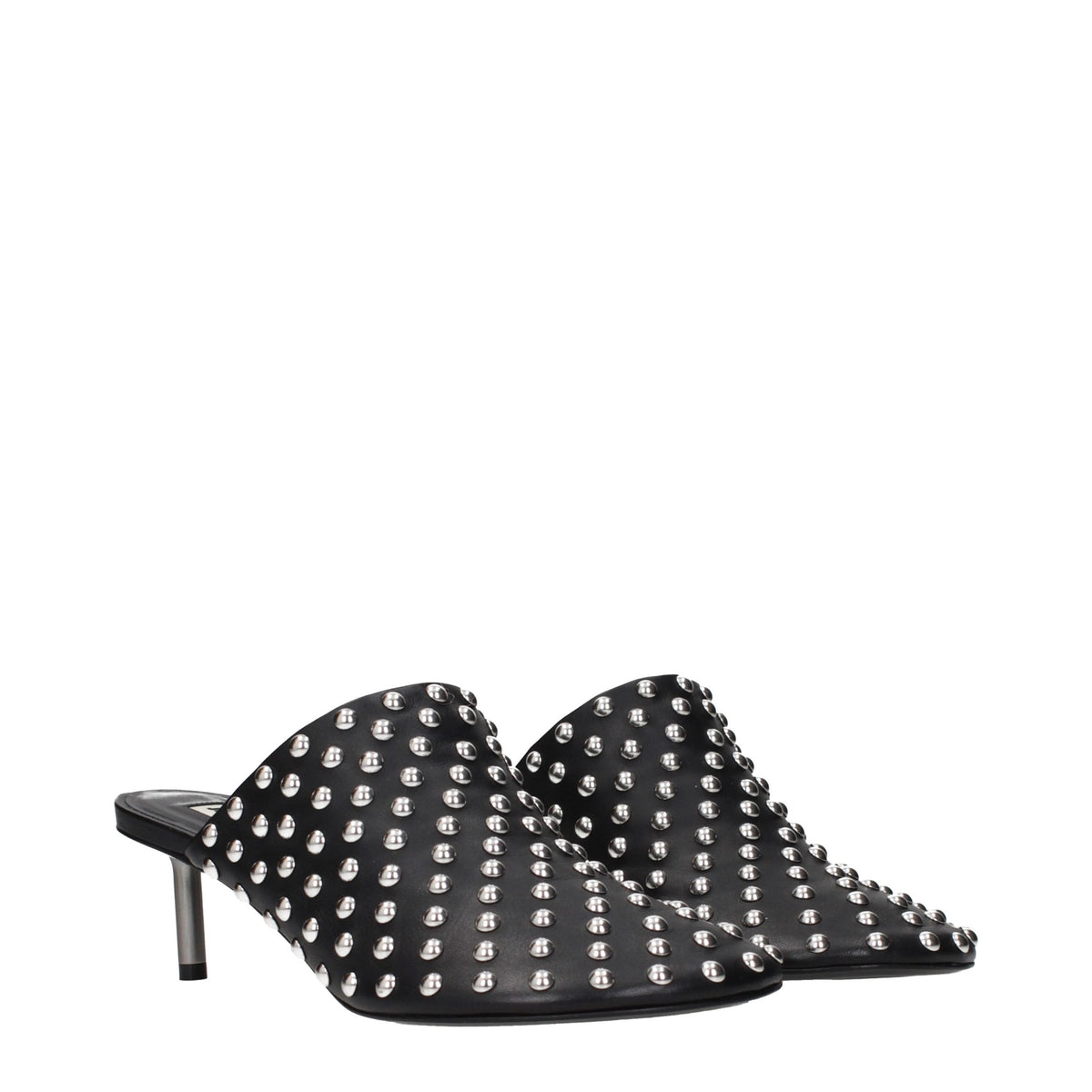 Step into a realm of sophistication with Jil Sander Black Leather Mules, where exquisite craftsmanship meets timeless elegance, perfect for the discerning individual.